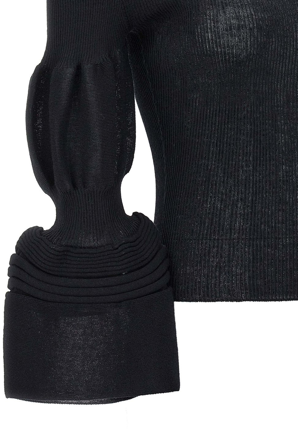 Issey Miyake Black Polyester Sweatshirt