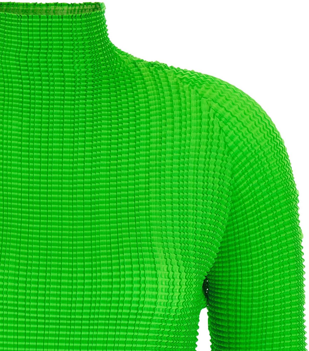 Issey Miyake Bicolor Polyester Blouse