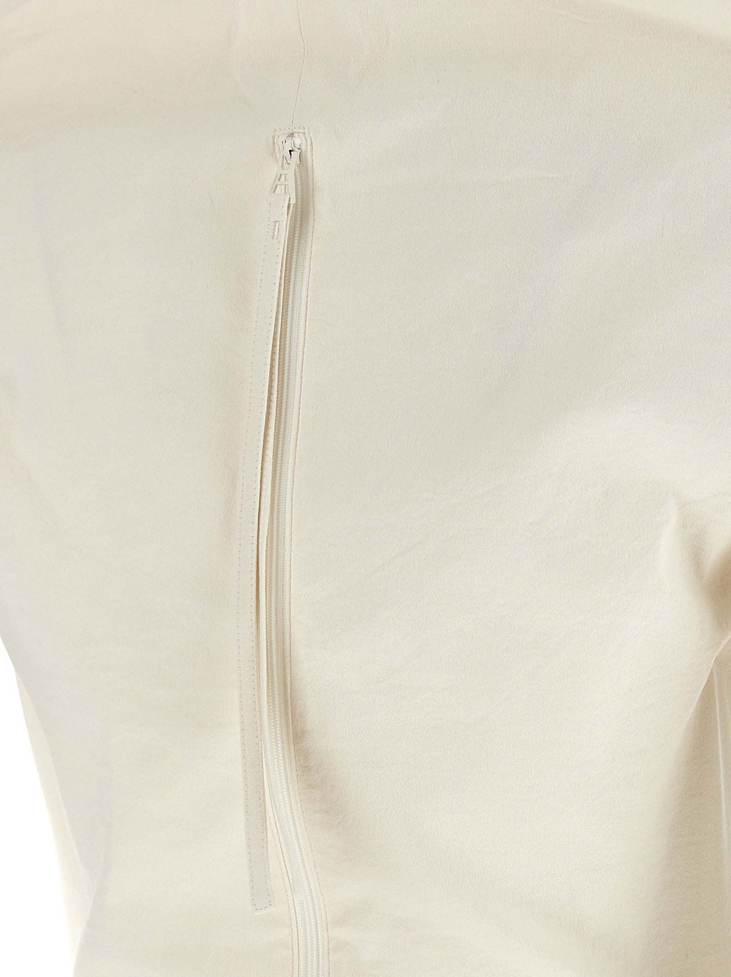 Issey Miyake White Paper Blouse