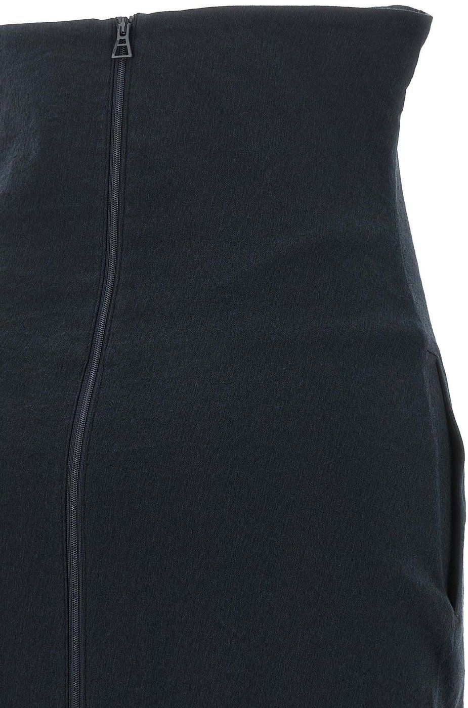 Issey Miyake Black Paper Mini Skirt