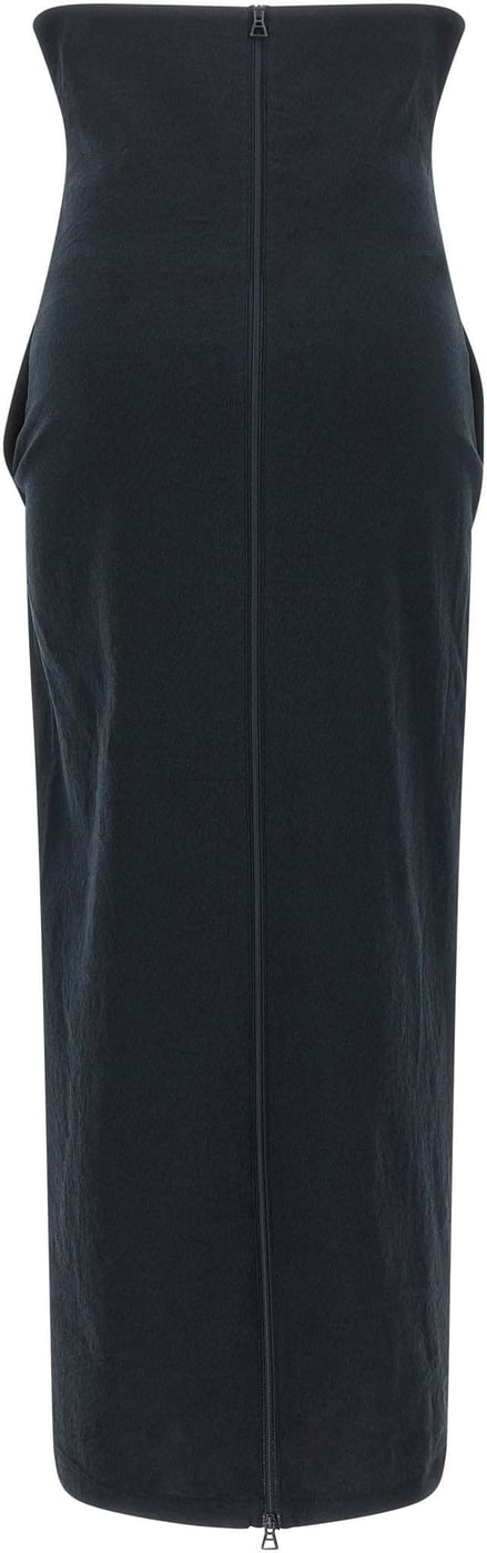 Issey Miyake Black Paper Mini Skirt