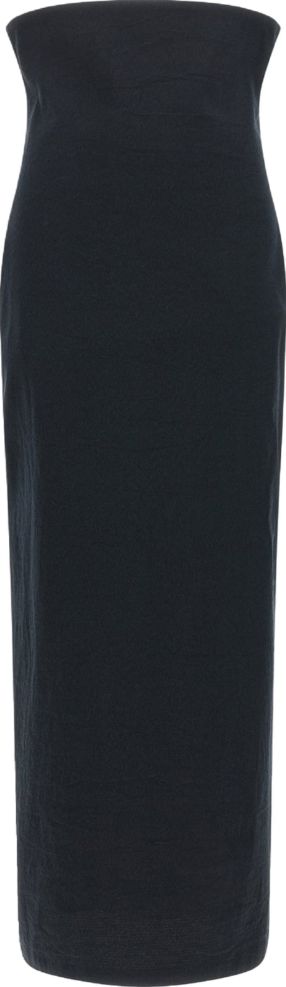 Issey Miyake Black Paper Mini Skirt
