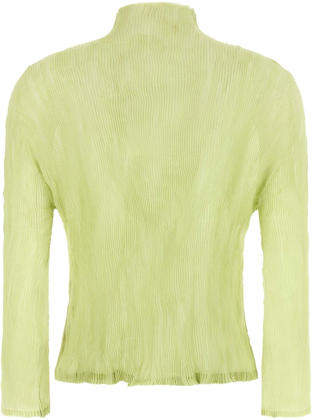 Issey Miyake Bicolor Polyester Cardigan