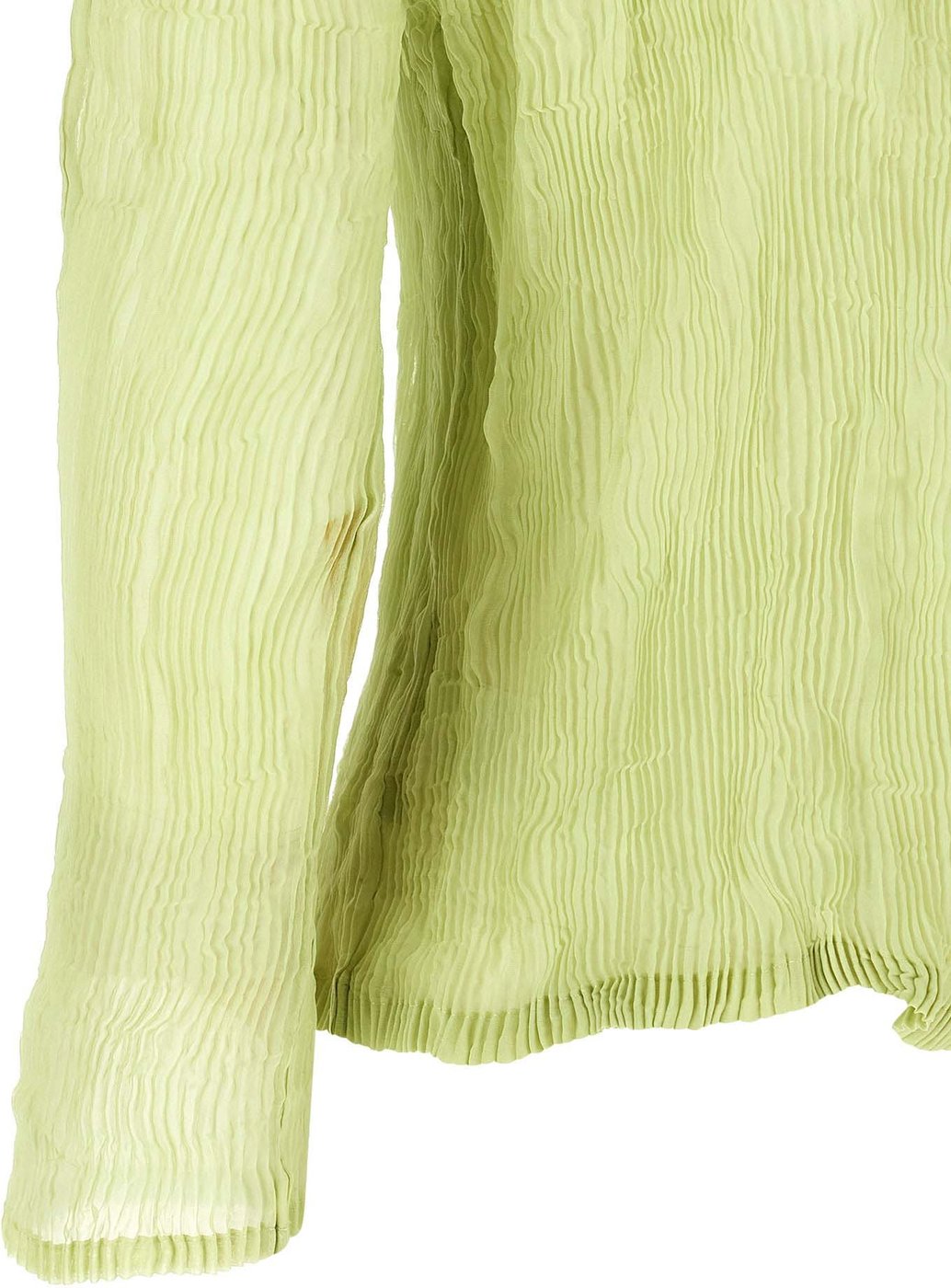Issey Miyake Bicolor Polyester Cardigan