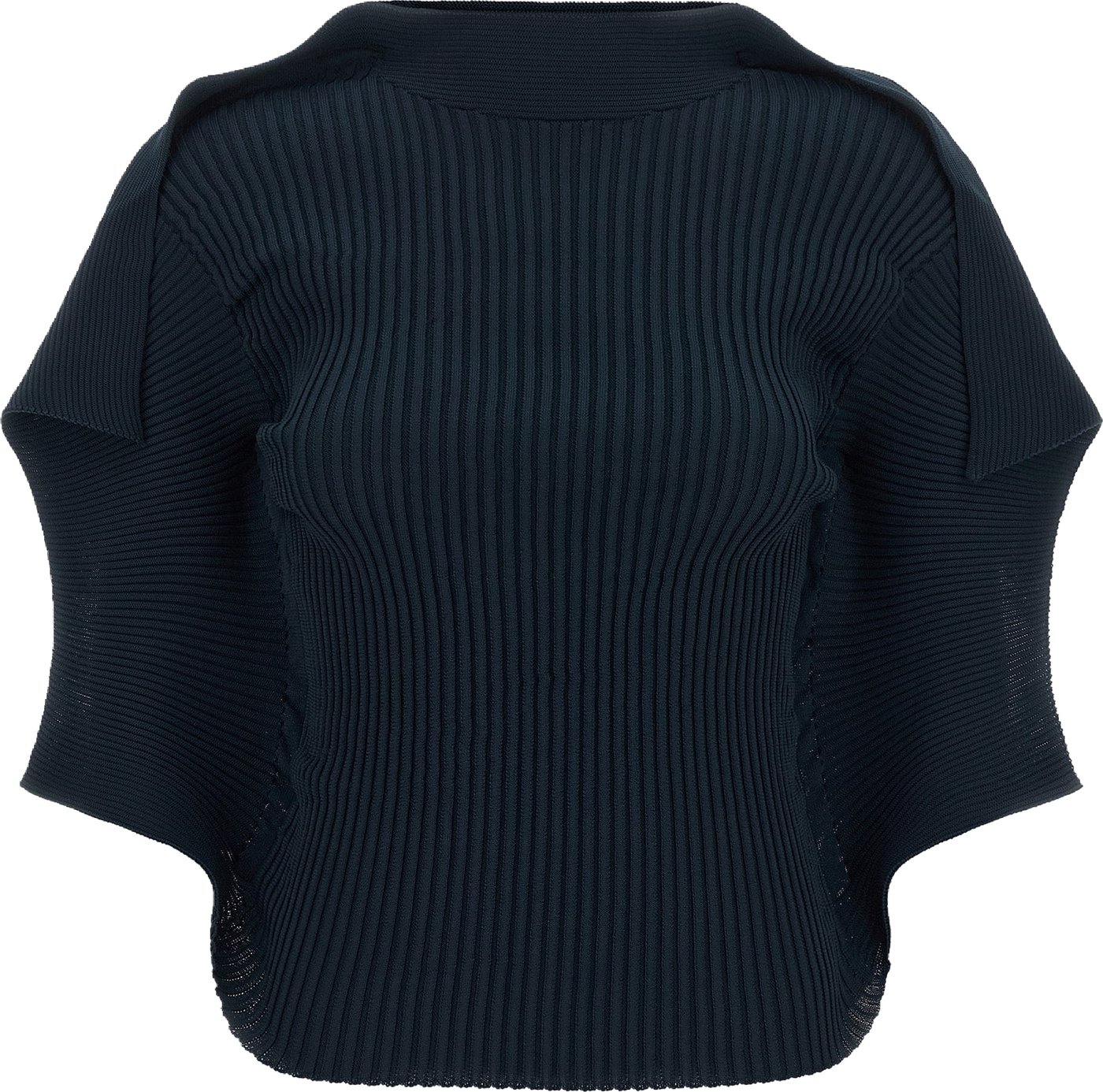 Issey Miyake Blue Polyester Pattern Shirt