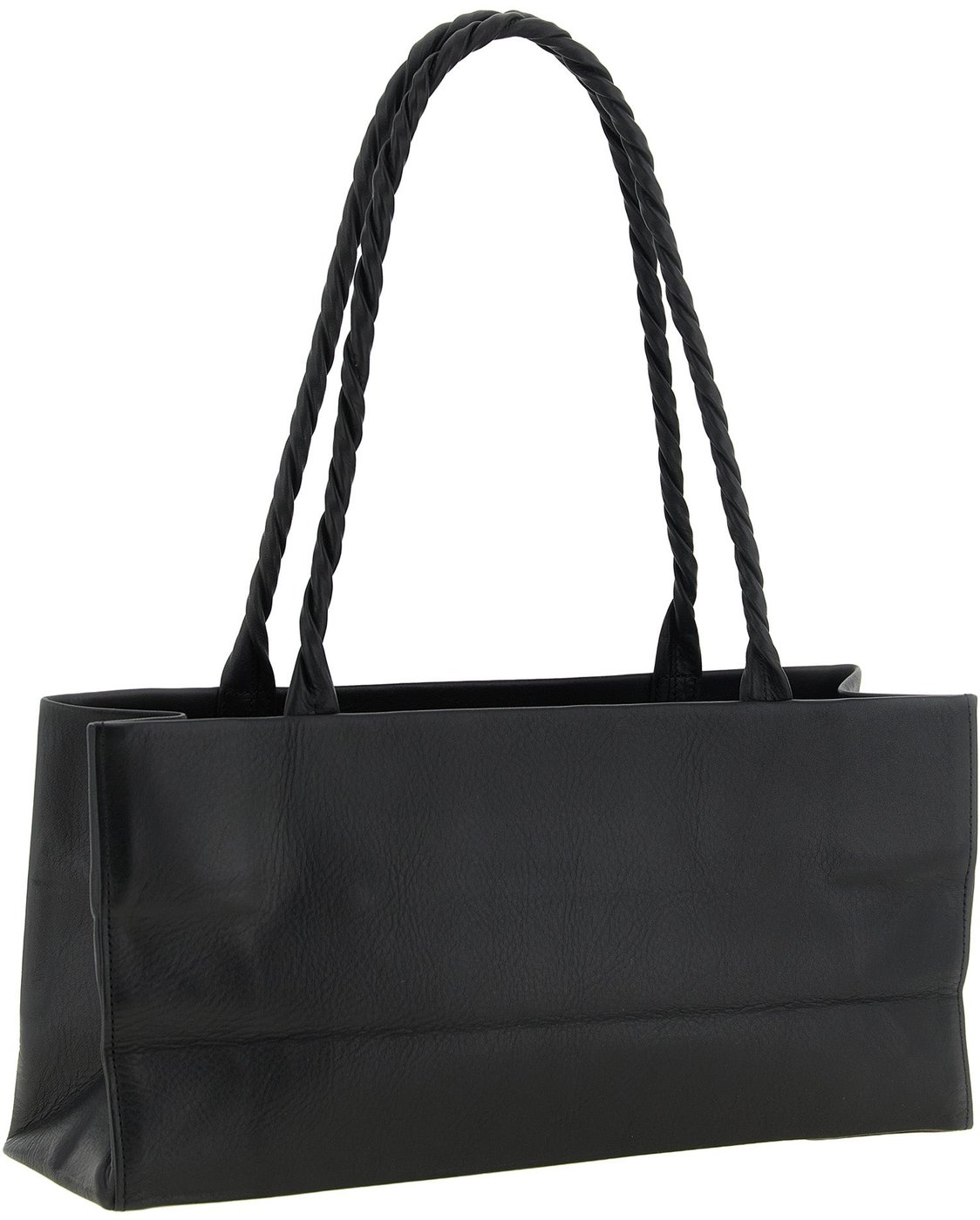 Issey Miyake Black Polyester Shoulder Bag