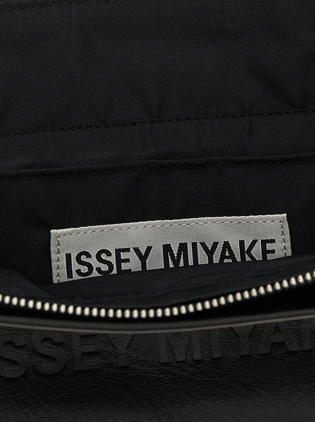 Issey Miyake Black Polyester Shoulder Bag