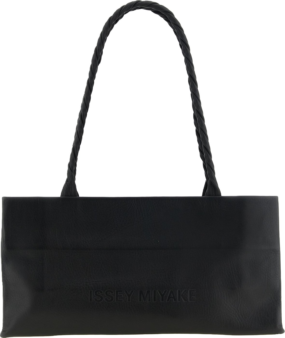 Issey Miyake Black Polyester Shoulder Bag
