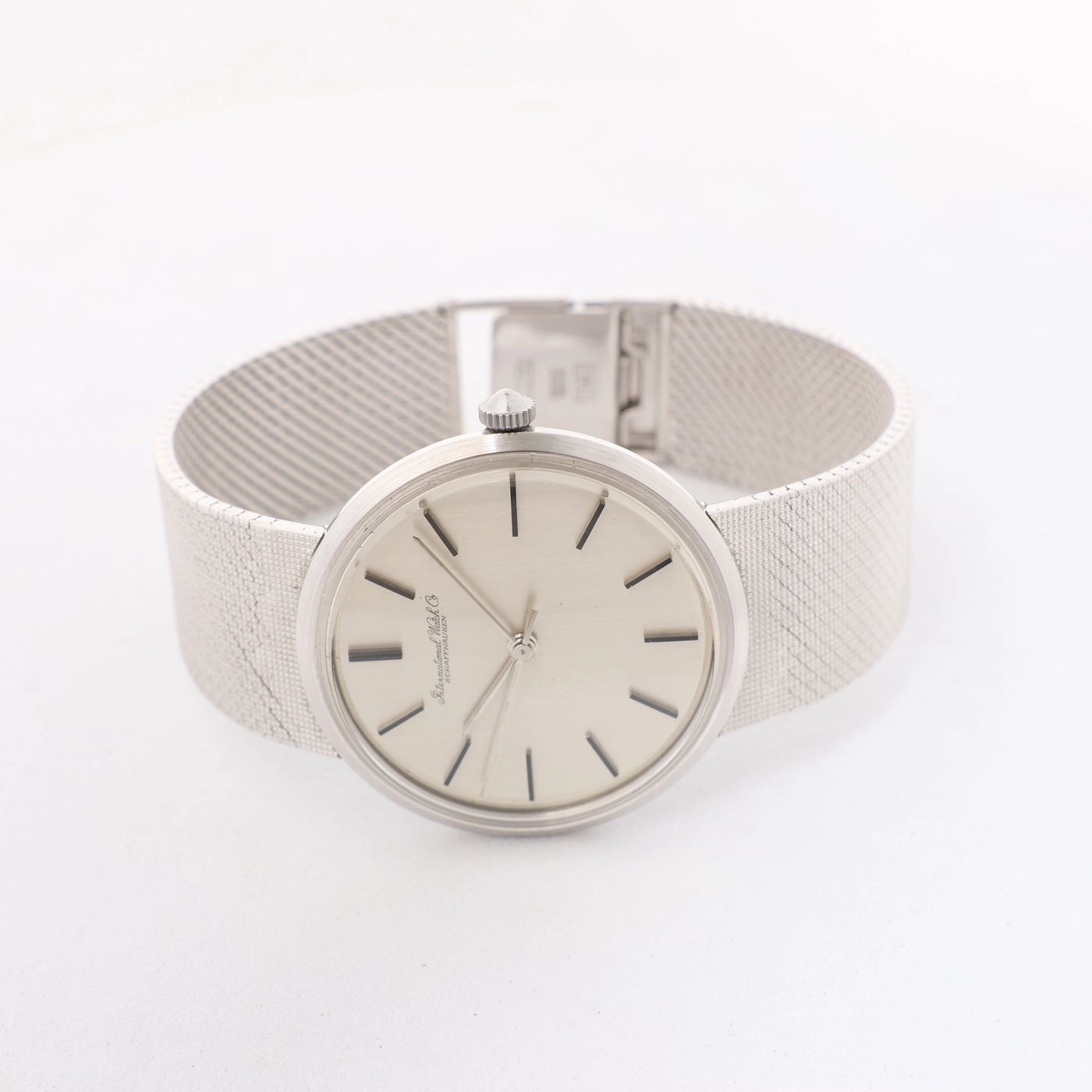IWC Antique Schaffhausen Classic 1969880 WG Manual winding Silver-Face cal.402