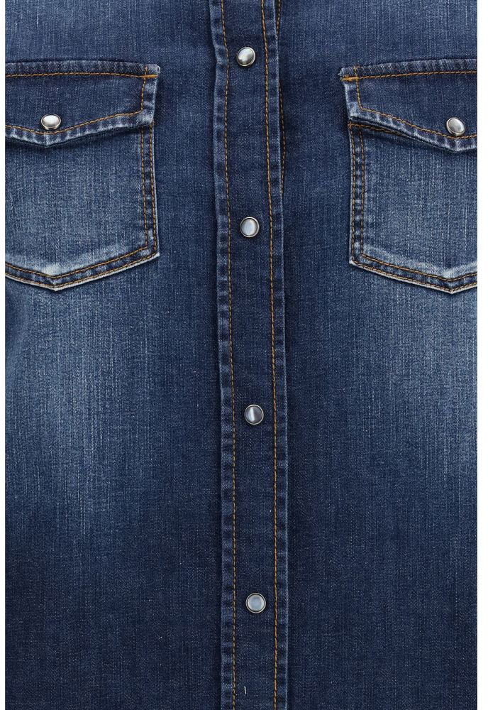 Jacob Cohen Blue Denim Shirt