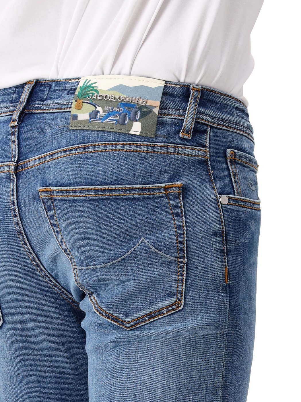 Jacob Cohën Jeans Blauw Nick 300D