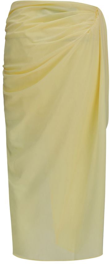 Jacquemus Multicolor Polyester Midi Skirt