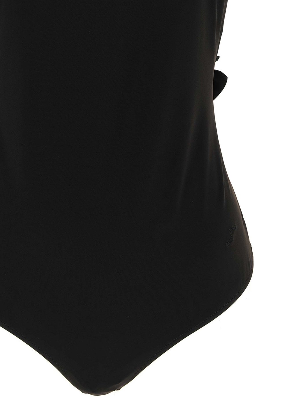 Jacquemus Black Polyamide One-Piece Swimsuit