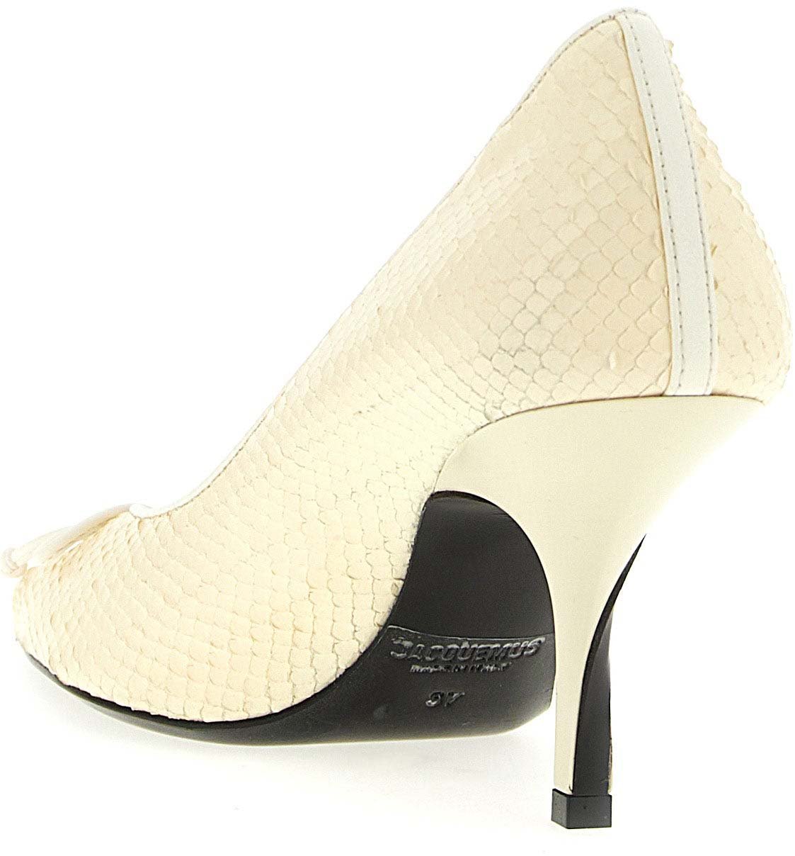 Jacquemus Beige Calfskin High Heel Pumps