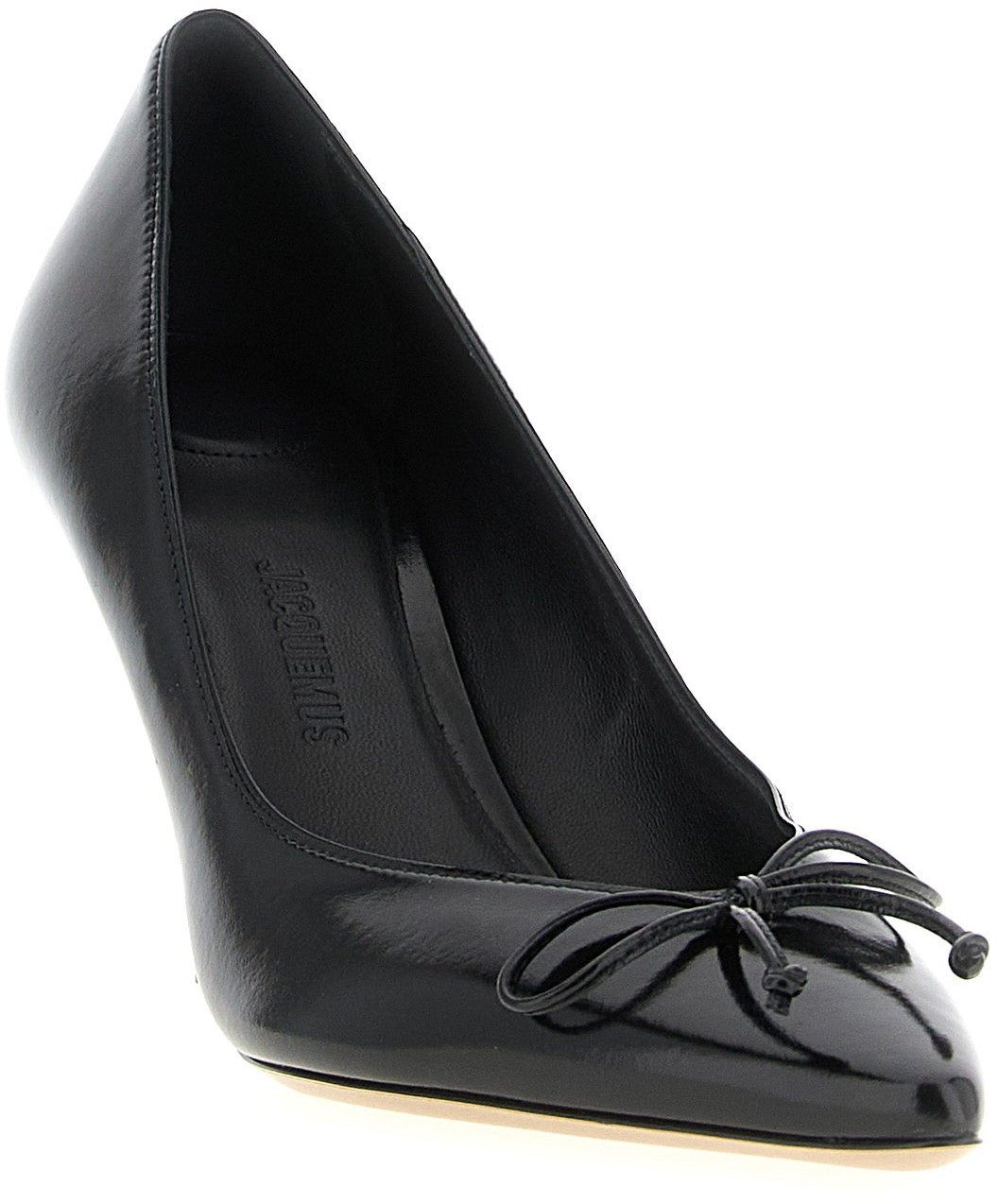 Jacquemus Black Cowhide High Heel Pumps
