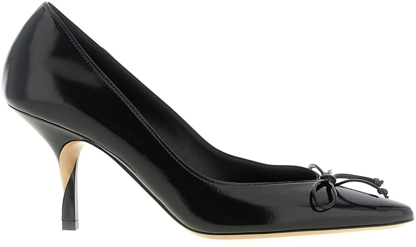 Jacquemus Black Cowhide High Heel Pumps