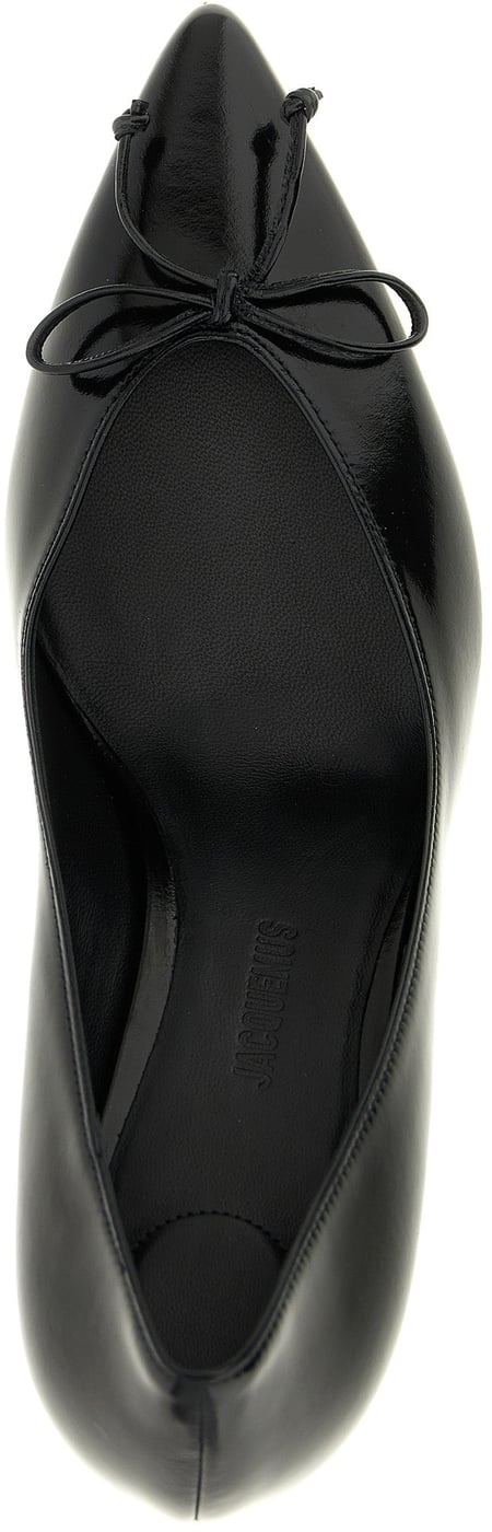 Jacquemus Black Cowhide High Heel Pumps
