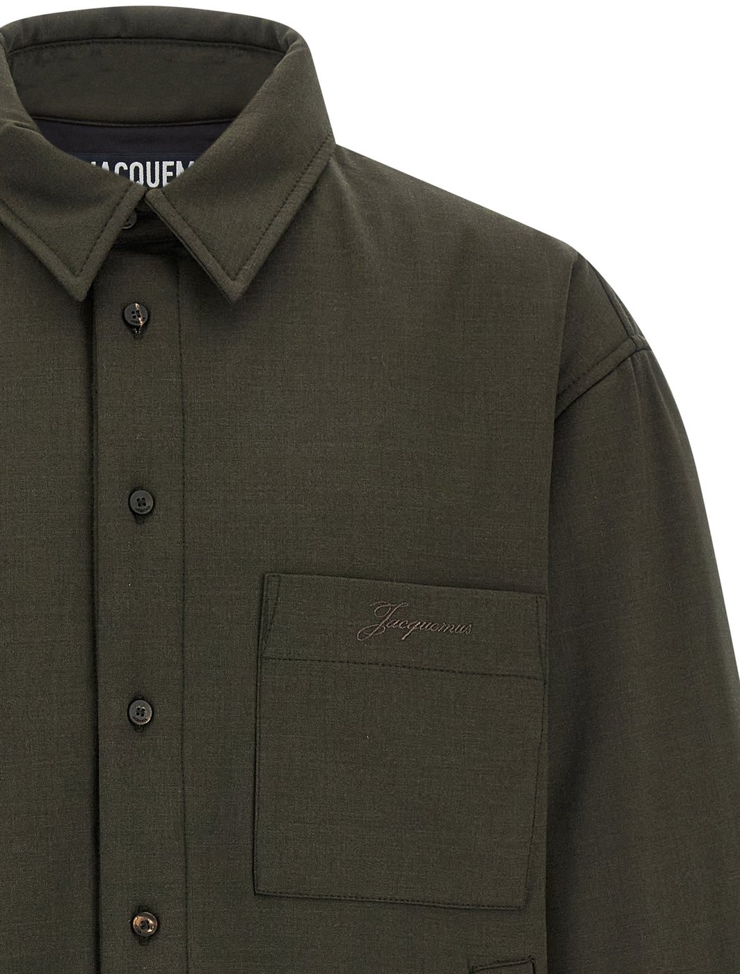Jacquemus Bicolor Virgin Wool Shell Jacket