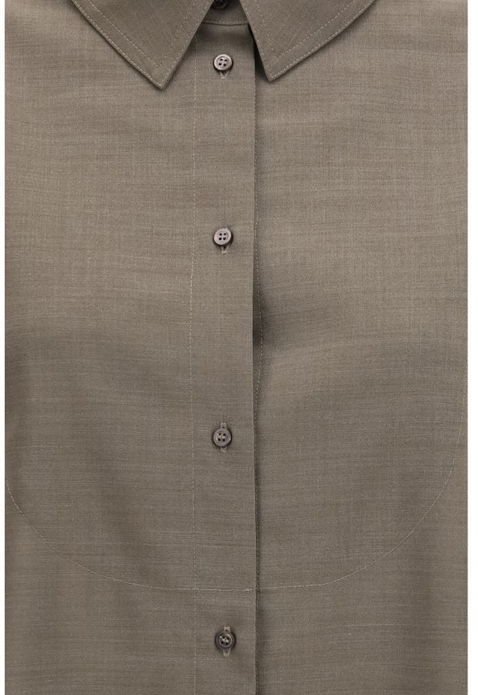 Jacquemus Gray Cotton Shirt