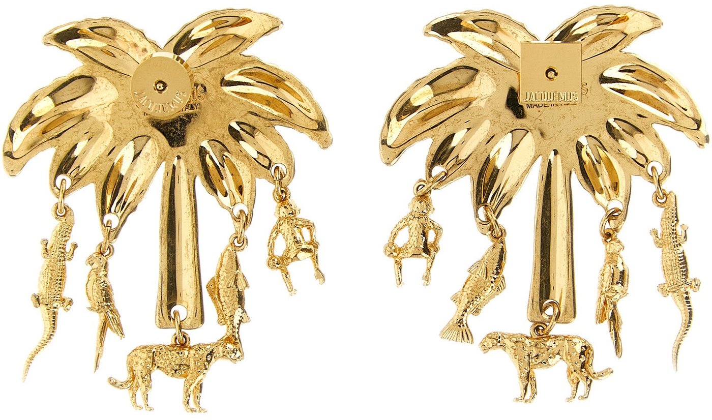 Jacquemus Gold Brass Earrings