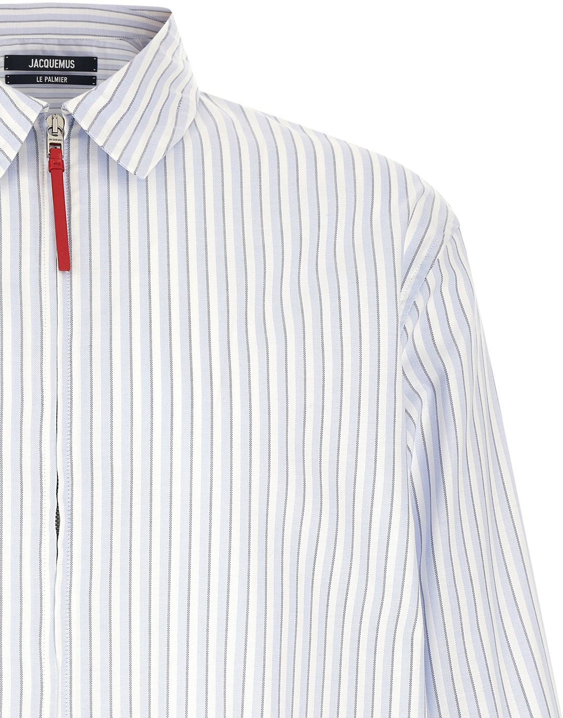 Jacquemus Blue Cotton Blouse