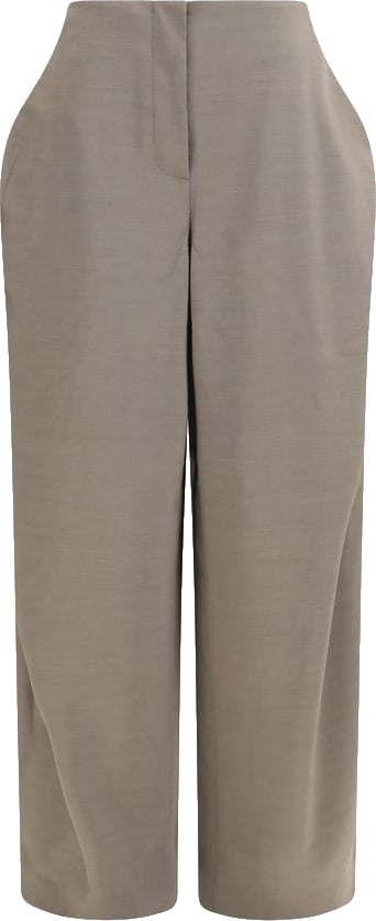 Jacquemus Gray Wool Oves Aries Flared Pants