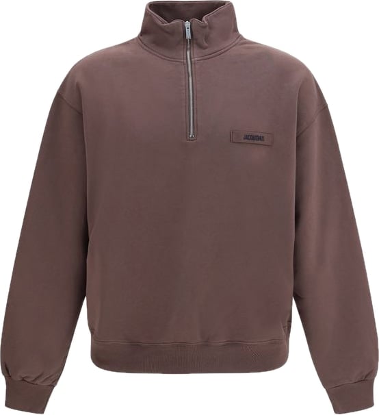 Jacquemus Brown Cotton Sweatshirt