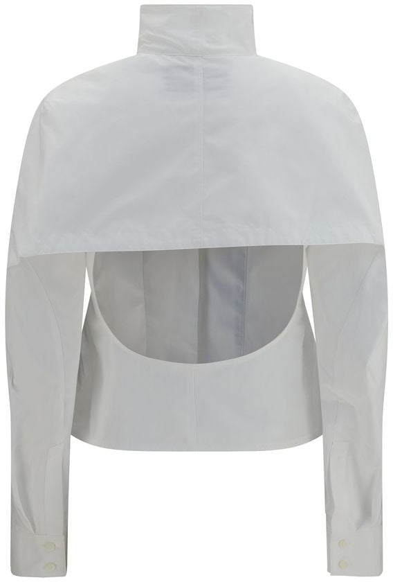 Jacquemus White Cotton Dress Shirt