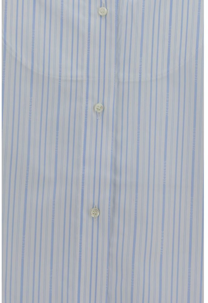 Jacquemus Blue Cotton Dress Shirt