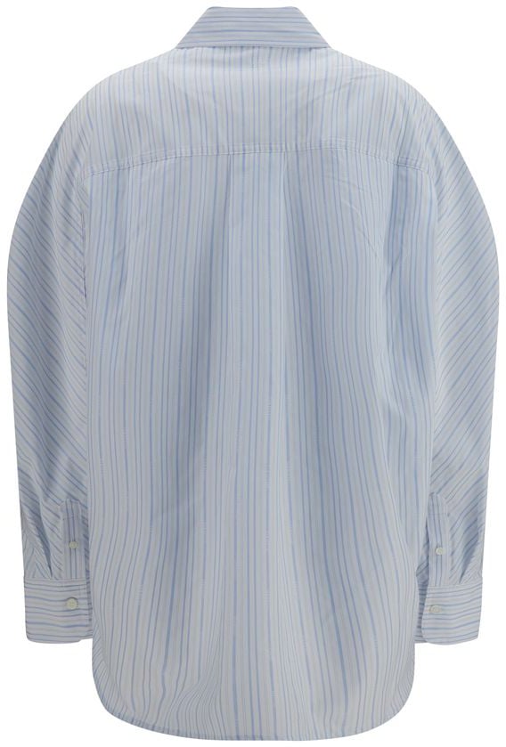 Jacquemus Blue Cotton Dress Shirt