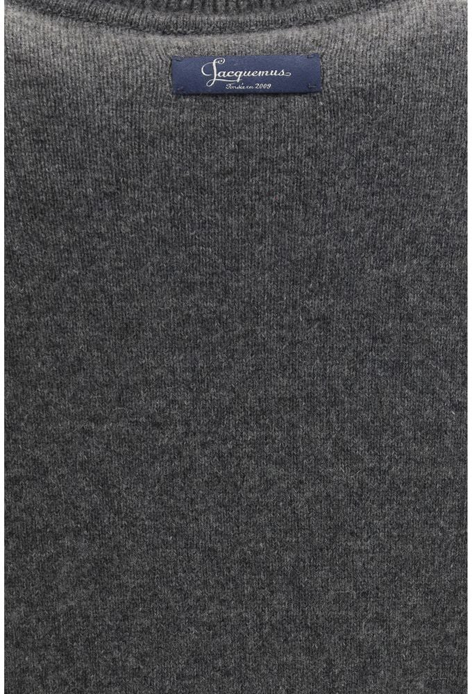 Jacquemus Gray Cashmere Sweatshirt