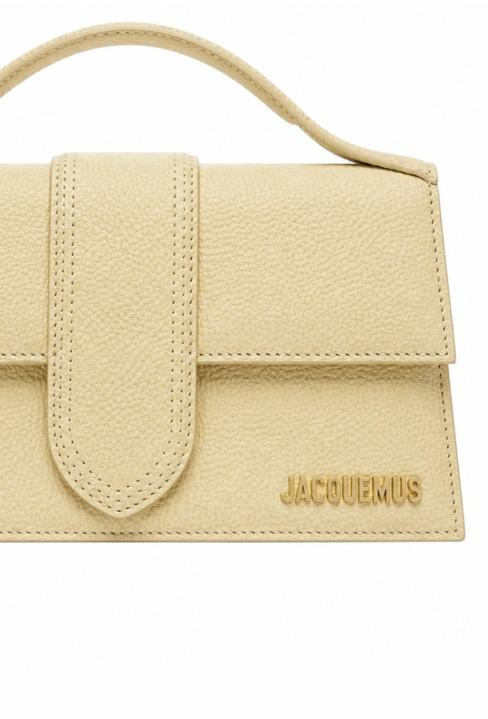 Jacquemus The Grand Bambino Ivory Martellata