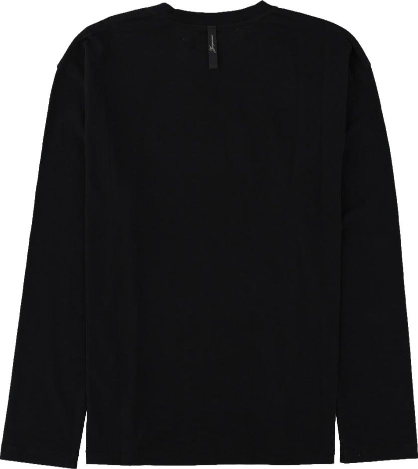 T-shirt a Maniche Lunghe con Logo