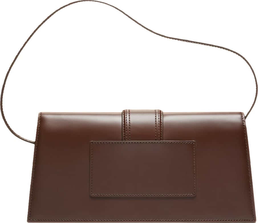 Jacquemus The long Bambino leather Dark Brown