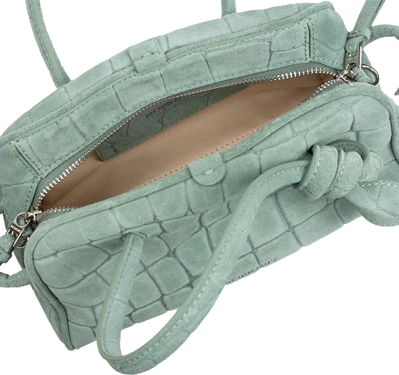 Jacquemus Le Petit Turismo Croco Bag