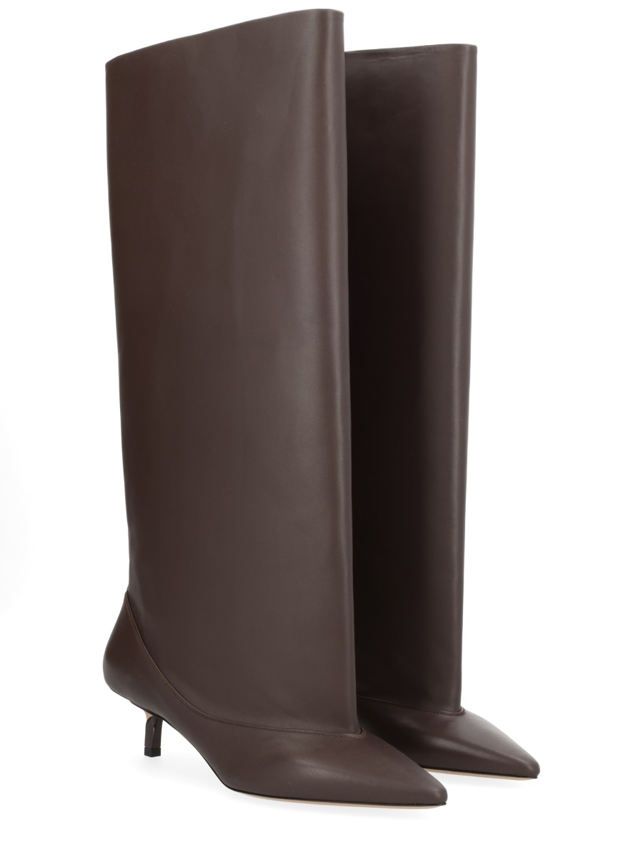Tourni Sculptural Pointed Boots