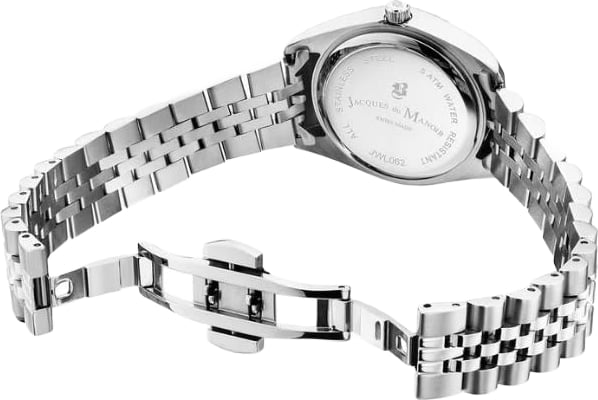 Jacques du Manoir Horloge JWL06202 Inspiration Sunrise Staal Quartz Swiss Made 31mm