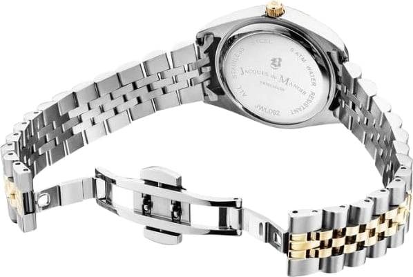 Jacques du Manoir Horloge JWL06203 Inspiration Sunrise Staal Bi-color Quartz Swiss Made 31mm