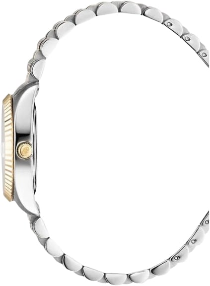 Jacques du Manoir Horloge JWL06203 Inspiration Sunrise Staal Bi-color Quartz Swiss Made 31mm