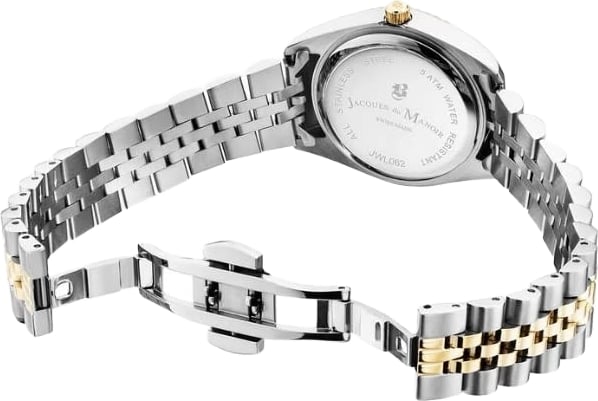 Jacques du Manoir Horloge JWL06204 Inspiration Sunrise Staal Bi-color Quartz Swiss Made 31mm