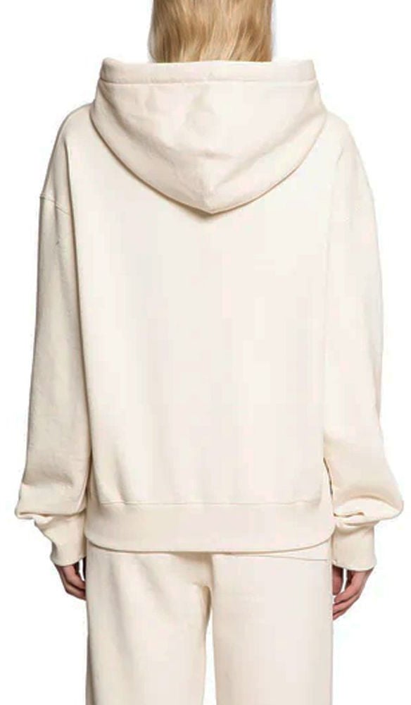 Jil Sander White Cotton Sweatshirt