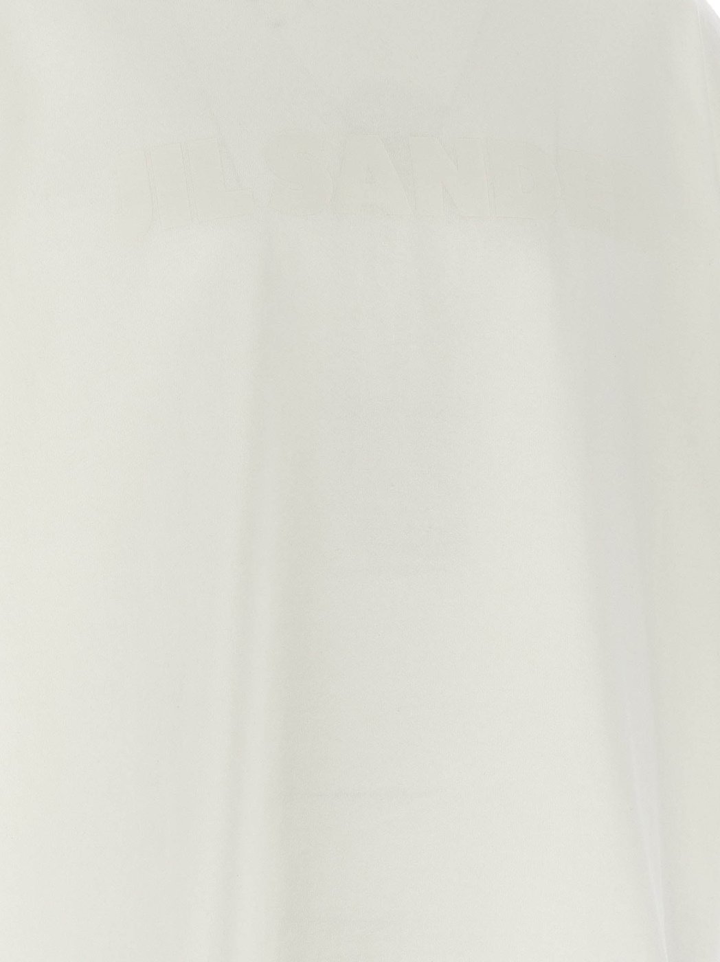 Jil Sander White Cotton T-Shirt