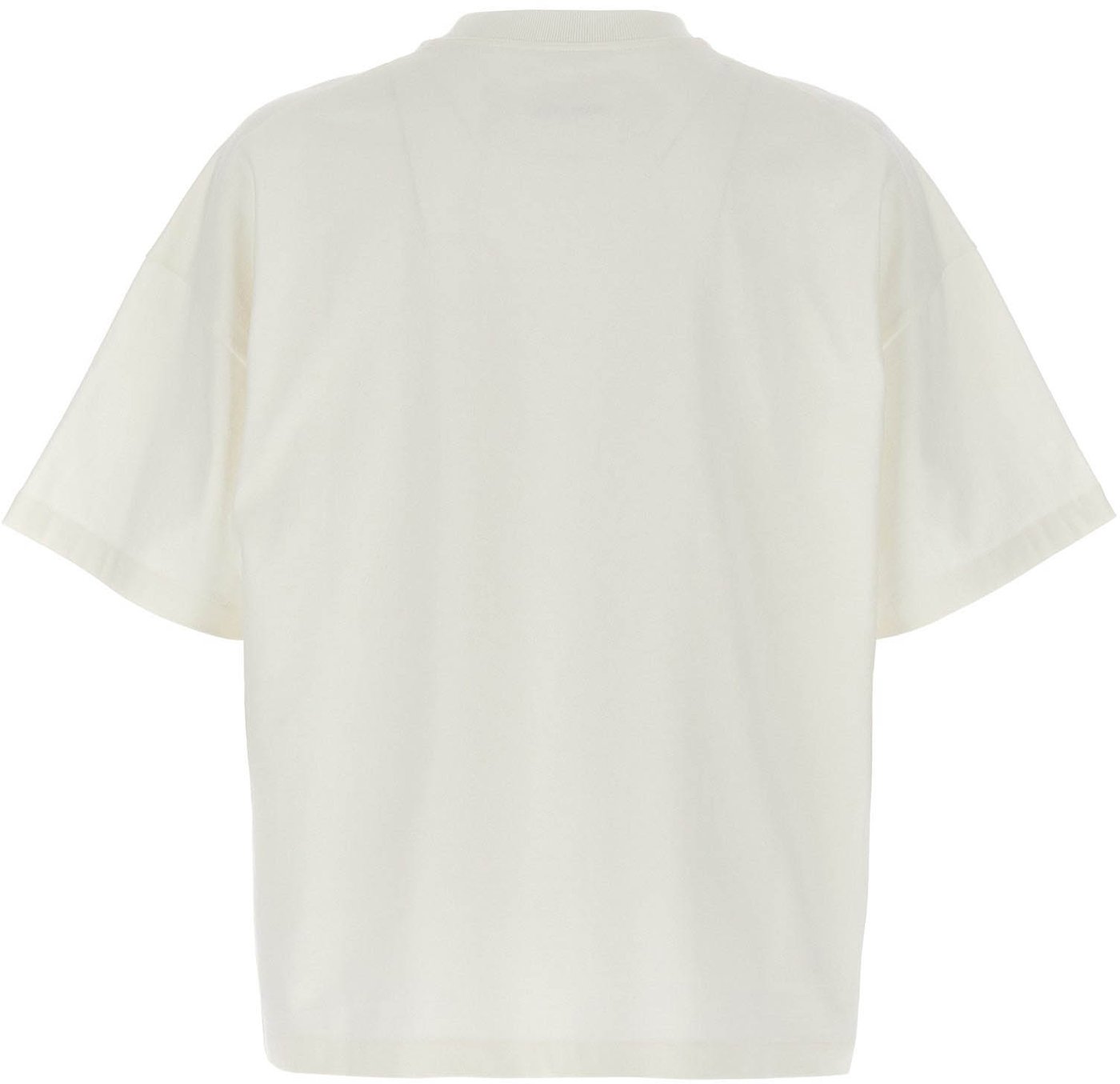 Jil Sander White Cotton T-Shirt