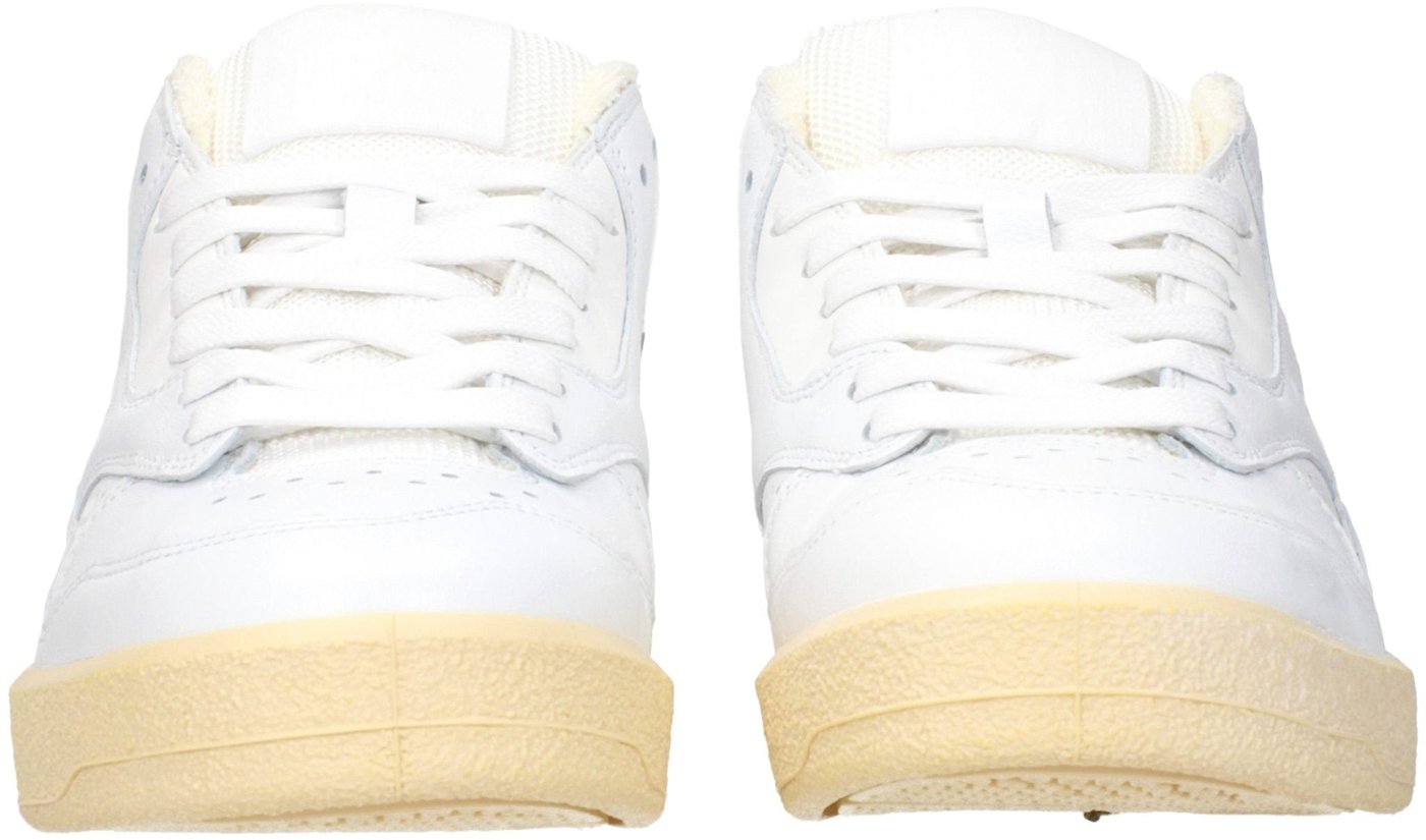 Jil Sander White Leather Low Top Sneakers