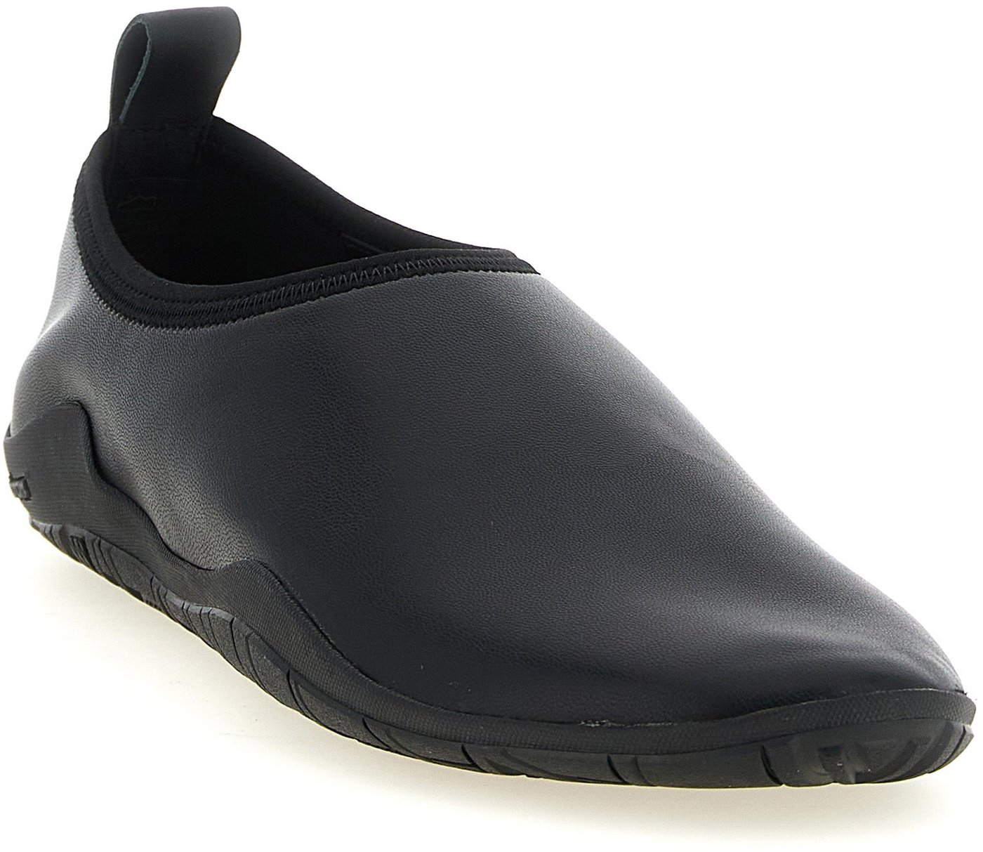 Jil Sander Black Polyethylene Flats