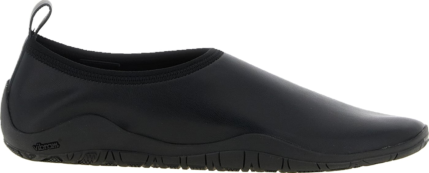 Jil Sander Black Polyethylene Flats