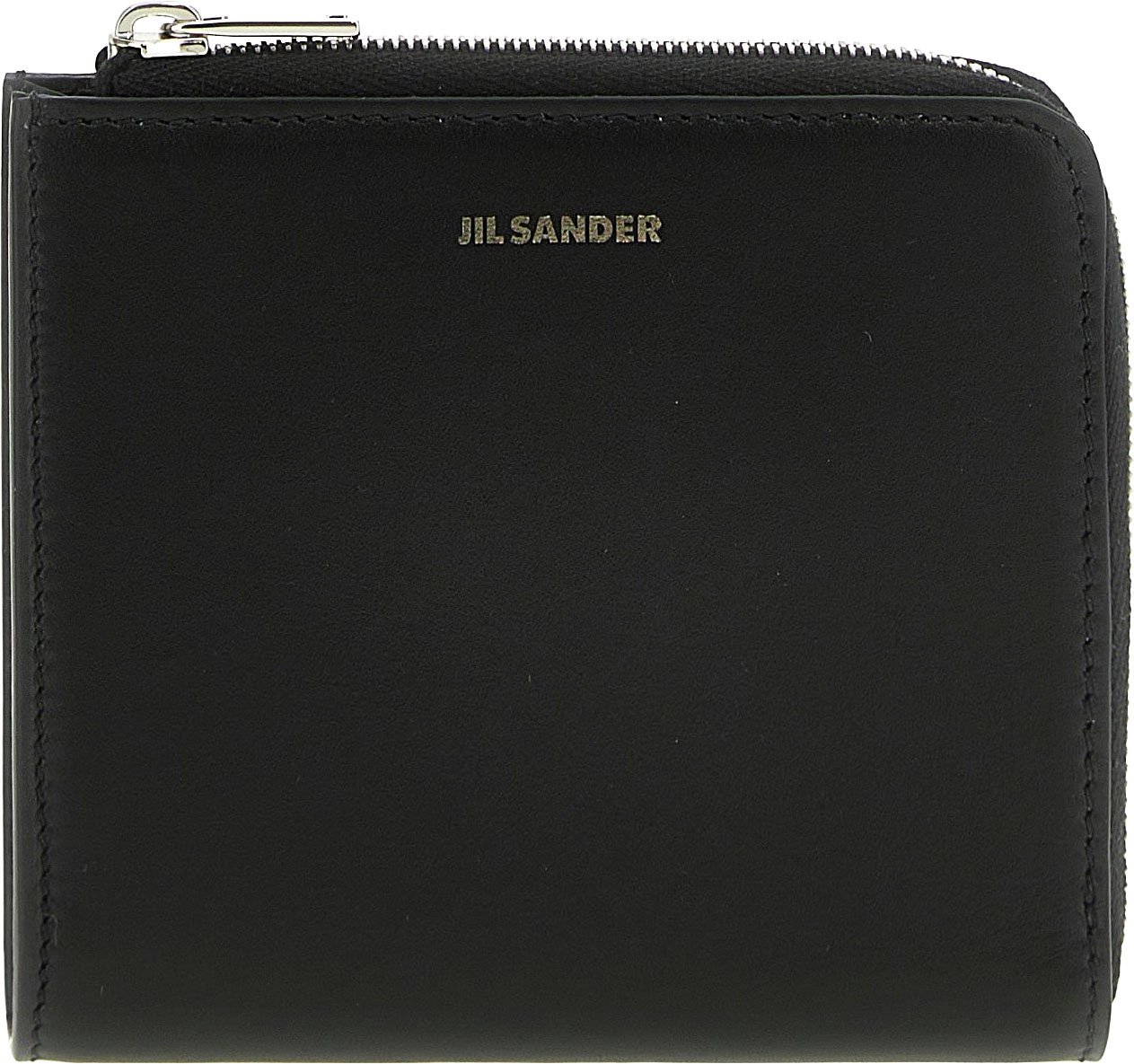 Jil Sander Black Calfskin Wallet