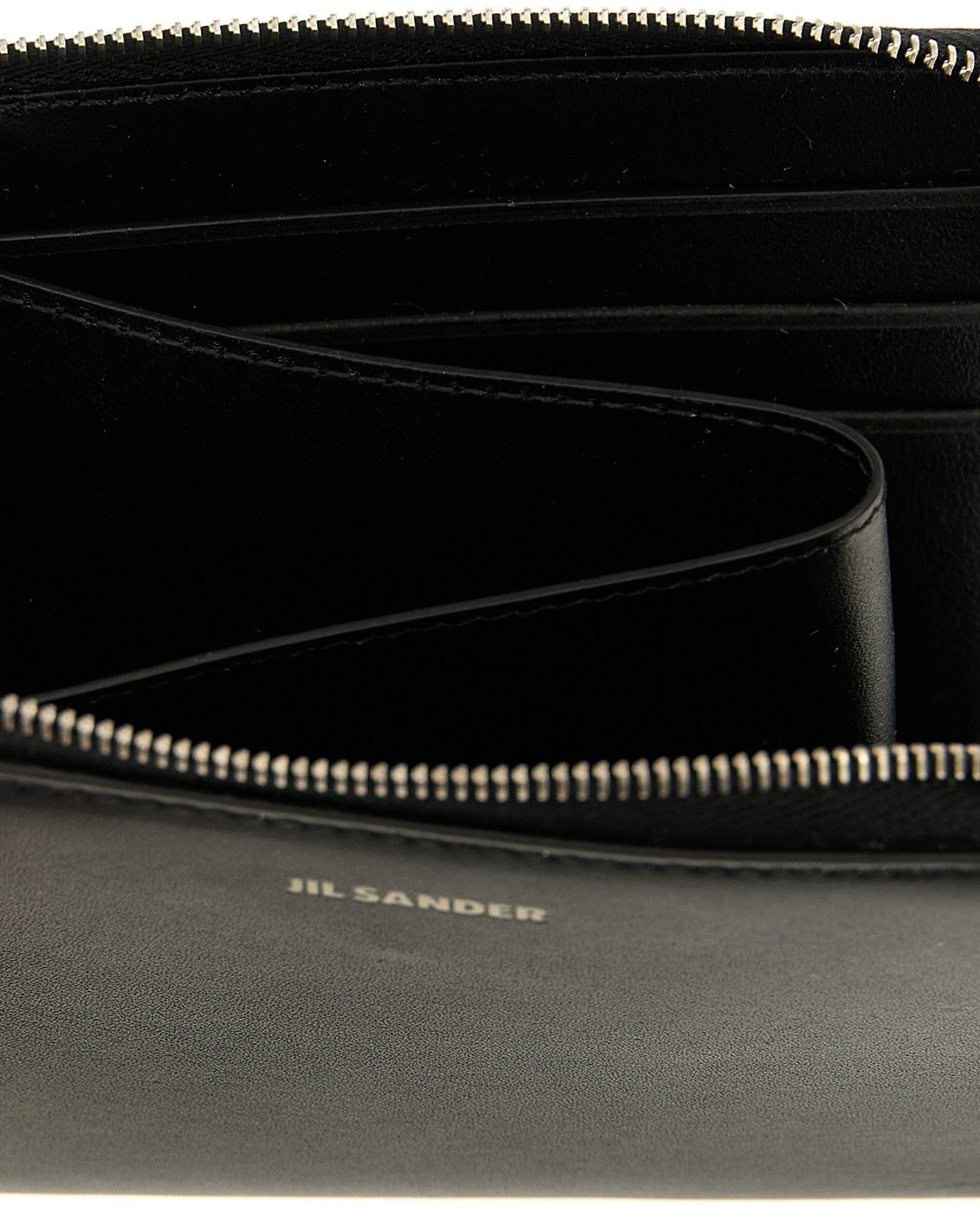 Jil Sander Black Calfskin Wallet