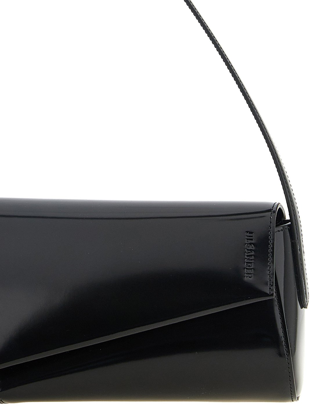 Jil Sander Black Calfskin Shoulder Bag