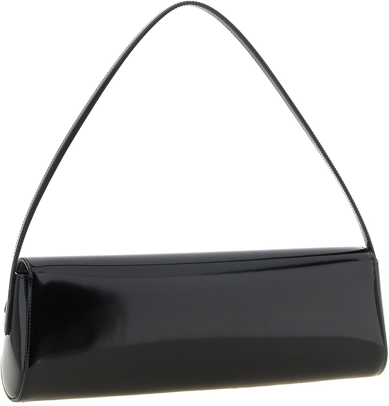 Jil Sander Black Calfskin Shoulder Bag